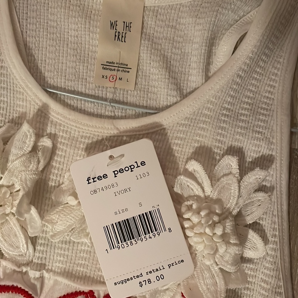 Free People Paris Top NWT - Picture 3 of 5